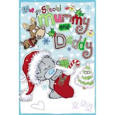 Special Mummy & Daddy My Dinky Me to You Bear Christmas Card Image Preview